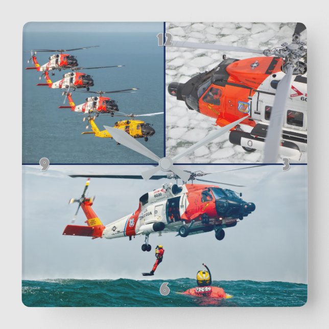 RELÓGIO QUADRADO MH-60T JAYHAWK (Frente)