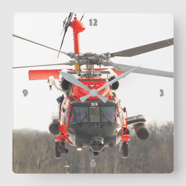 RELÓGIO QUADRADO MH-60T JAYHAWK (Frente)