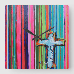 Relógio Quadrado Micah Wall Clock
