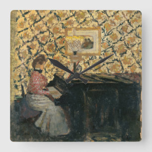 Relógio Quadrado Misia no piano