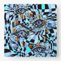 Misterioso Posto Moderno Todos Vendo Aquarela