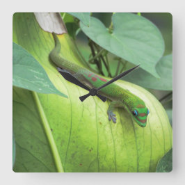 Relógio Quadrado Misturando em