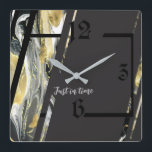 Relógio Quadrado Modern Art Deco<br><div class="desc">design de relógio do excelente. Você vai adorar como os outros. Esteja livre para usar este design para outro produto que você quiser ou para personalizar e adicionar seu texto. Siga-me para mais. Obrigado. Tenha um bom dia.</div>