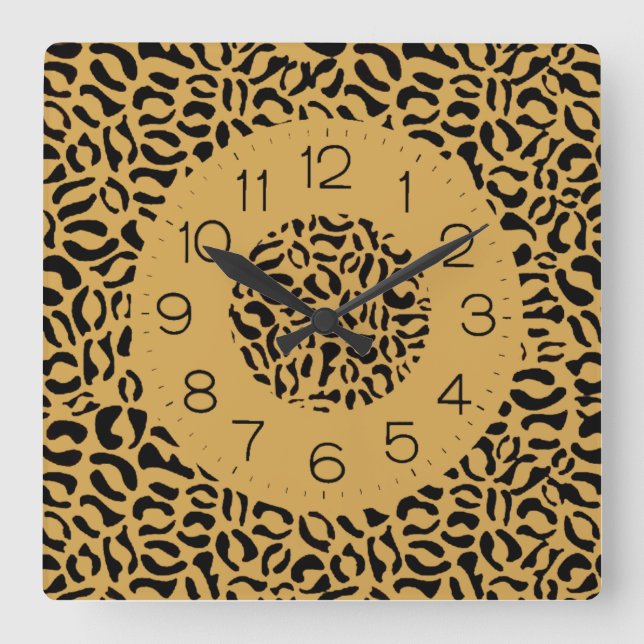 Relógio Quadrado Moderno (Frente)