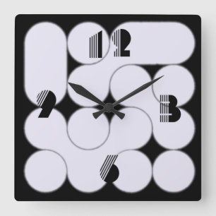 Relógio Quadrado Moderno