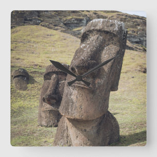 Relógio Quadrado Monuments   Easter Island, Chile