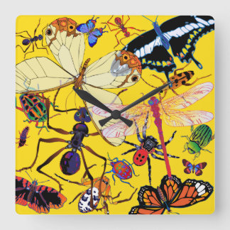 Relógio Quadrado "Munchies"