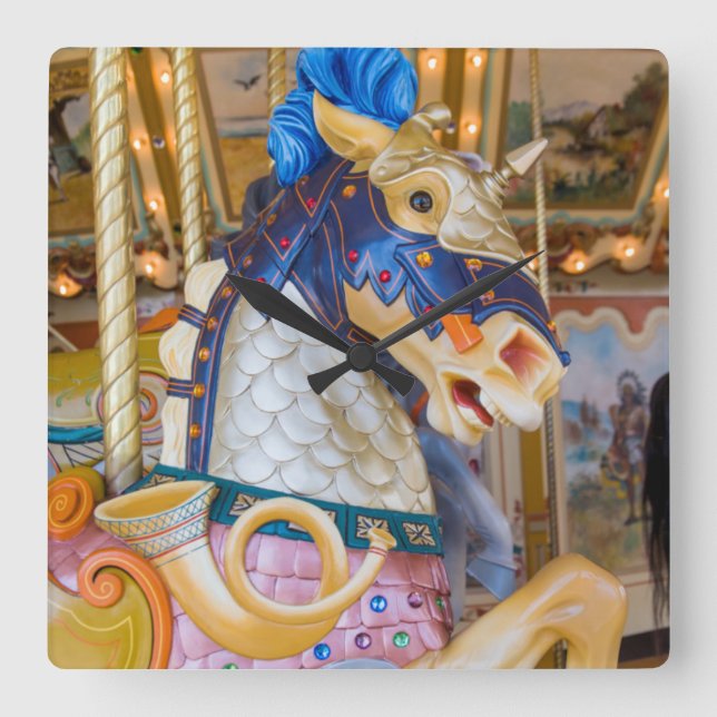 Relógio Quadrado Museu Público dos Grandes Rapídeos (Frente)