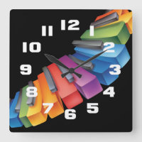 Música legal do teclado colorido