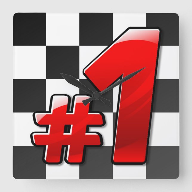 Relógio Quadrado nº 1 (Frente)