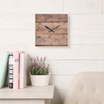 Relógio Quadrado na moda elegante<br><div class="desc">Relógio de Parede na moda elegante de apartamentos.</div>