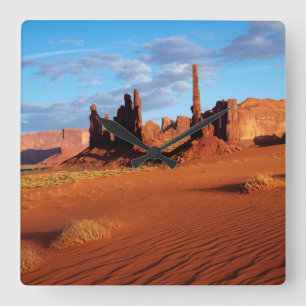 Relógio Quadrado Nação Navajo, Vale do Monumento, Yei Bi Chei