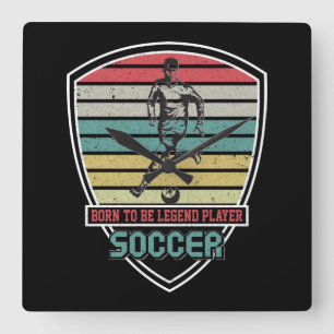 Relógio Quadrado Nascer de jogar de lenda