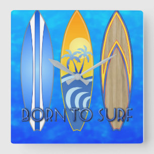 Relógio Quadrado Nascer Para Navegação No Surf
