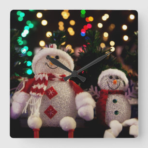 Relógio Quadrado Natal 035