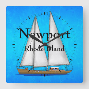 Relógio Quadrado Newport