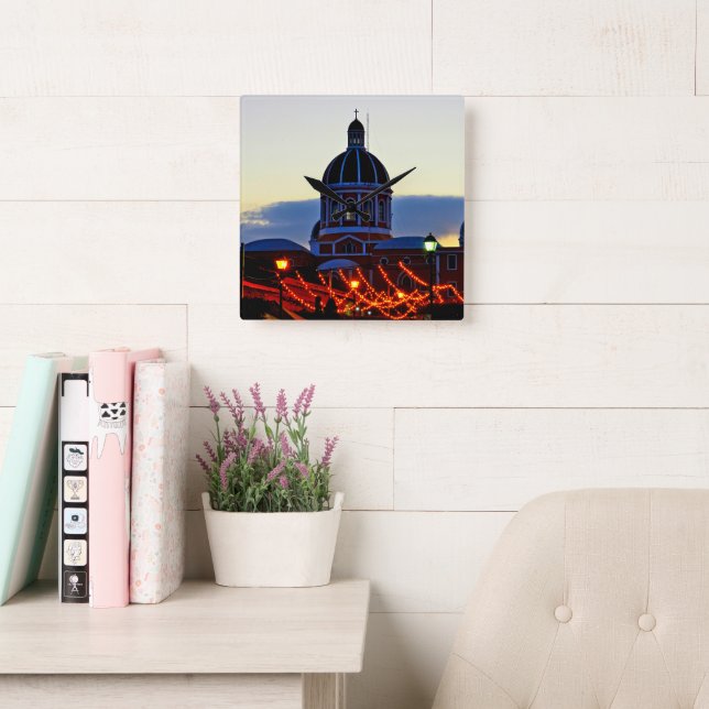 Relógio Quadrado Nicaragua - Cathedral of Granada (Sala de leitura)