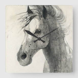 Relógio Quadrado No Vento II