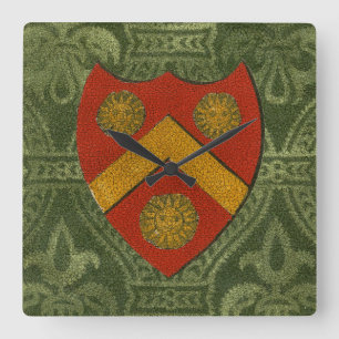 Relógio Quadrado Nobre Crest V