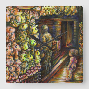 Relógio Quadrado Norte do Circo