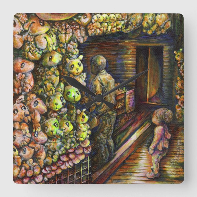 Relógio Quadrado Norte do Circo (Frente)