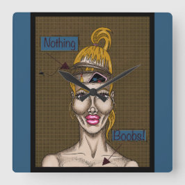 Relógio Quadrado Nothing