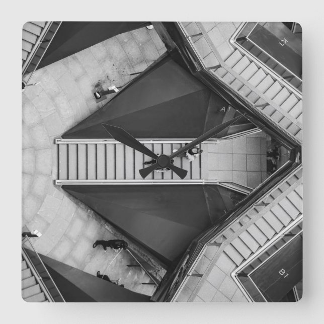 Relógio Quadrado Nova York O Navio (Frente)