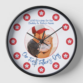 Relógio Quadrado Novo papai com manutenção exclusiva do primeiro D