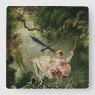 Relógio Quadrado O balanço