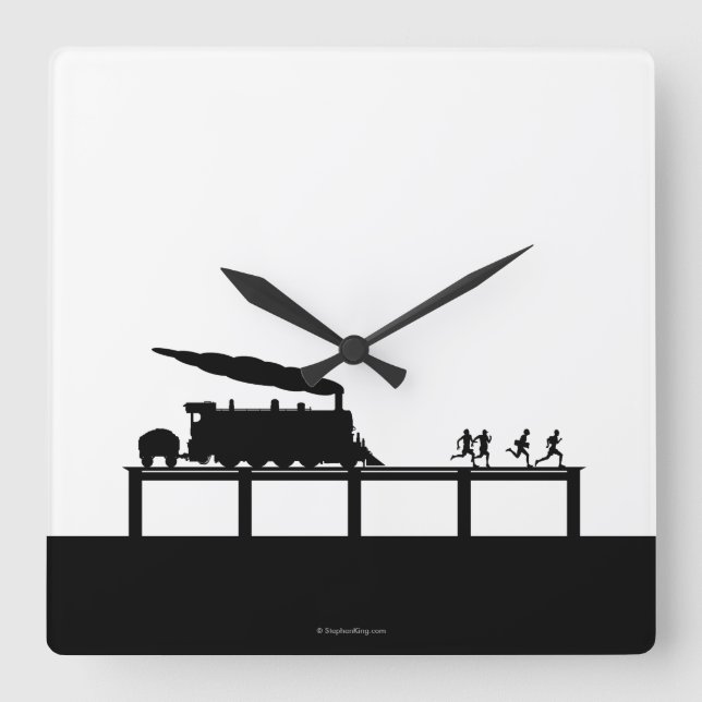 Relógio Quadrado O Corpo (Frente)