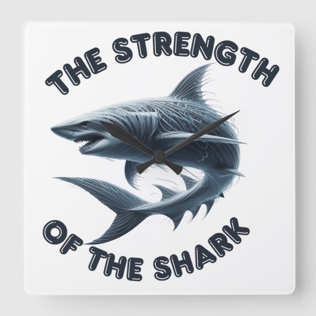 Relógio Quadrado O Titã do Oceano (Frente)