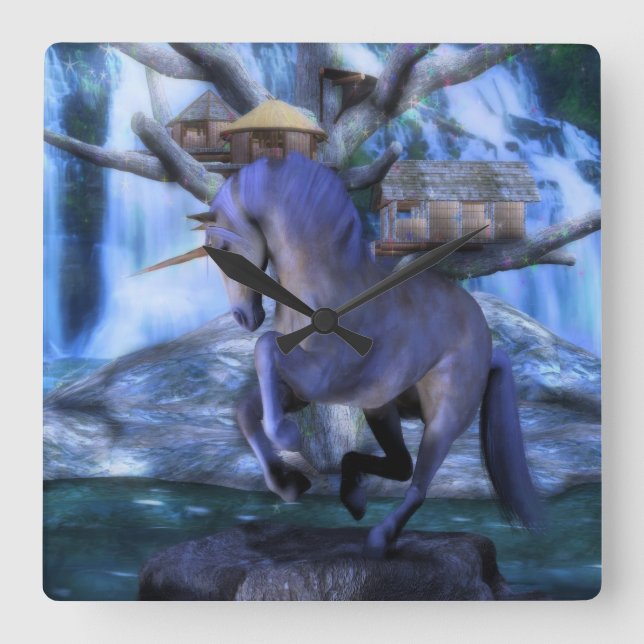 Relógio Quadrado O Treehouse (Frente)