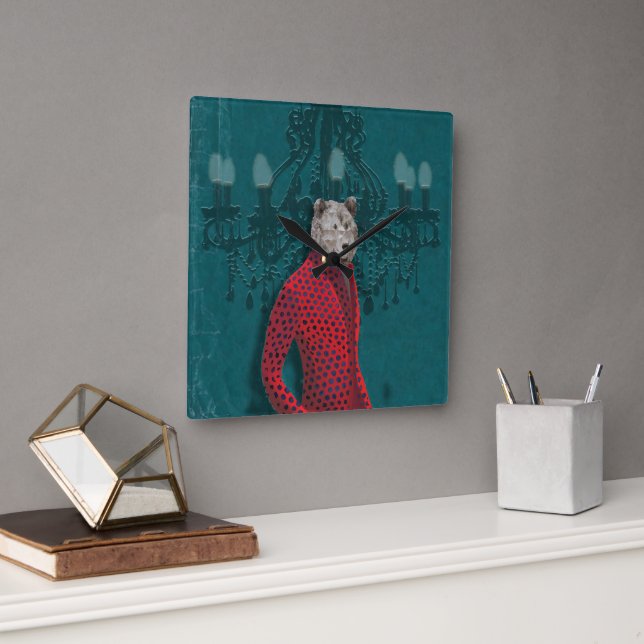 Relógio Quadrado objet_18_un homme_2 (Escritório)