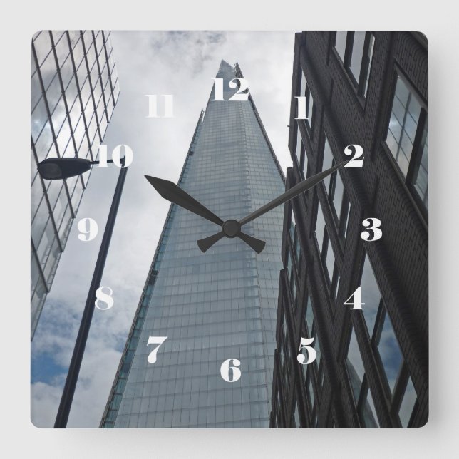 Relógio Quadrado Olhando na Tooley Street, Londres (Frente)