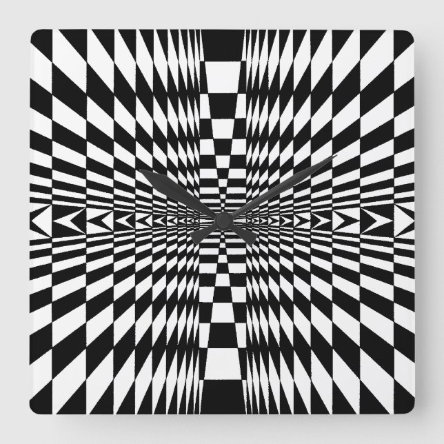 Relógio Quadrado OP - Art nº 7 em Emporio Moffa (Frente)