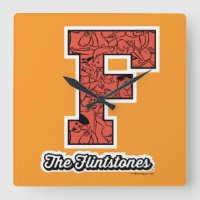 Os Flintstones| Monograma de estilo colegial