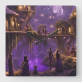 Relógio Quadrado Os Mundos do Velho