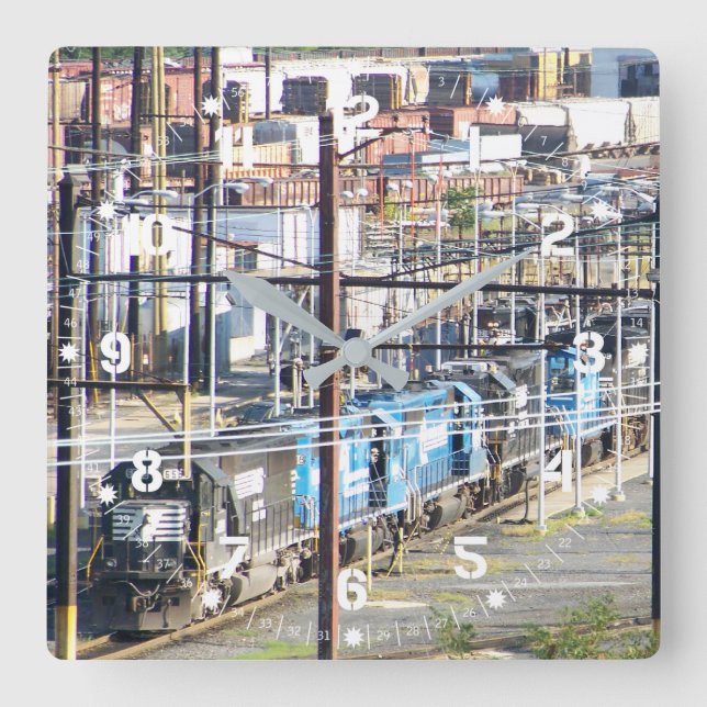 Relógio Quadrado PA do sul de Harrisburg da jarda da estrada de (Frente)