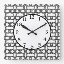 Padrão Branco Geométrico Moderno do Elegante Negro