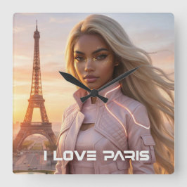 RELÓGIO QUADRADO PARIS - FRANCE