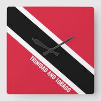 Patriótico de Trinidad e Tobago Flag Dazzling