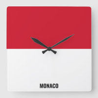 Patriótico do Mônaco Flag Dazzling