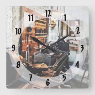 Relógio Quadrado Pequena Compra em máquina