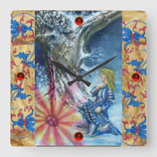 RELÓGIO QUADRADO PERCEPÇÃO E VISÃO DO FERIMENTO SANTO