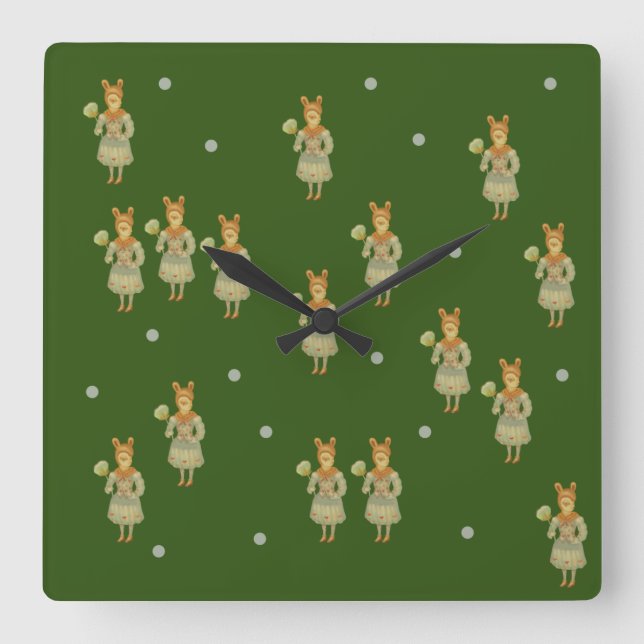 Relógio Quadrado Personaje  (Frente)