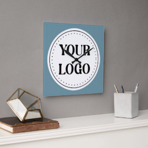 Relógio Quadrado Personalizado, na moda, moderno e mínimo