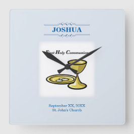 Relógio Quadrado Personalizar, primeiro órgão comunitário e sangue