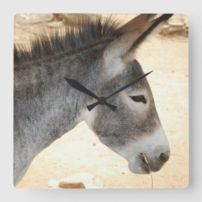 Relógio Quadrado Personalizar produto (Frente)