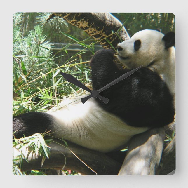 Relógio Quadrado Personalize o produto (Frente)