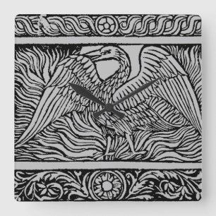 Relógio Quadrado Phoenix, 1524